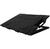 Zalman ZM-NS2000,  retail,  черная,  для ноутбуков 17,  размеры: 375 x 275 x 26.7 ~ 51.3 mm,  интерфейс: USB2.0 x 3,  USB Input x 1,  вентилятор 200мм