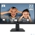 Монитор MSI PRO MP225V 21, 45" 16:9 FHD (1920x1080) VA Flat,  1ms (MPRT), 4000:1, 100M:1, 300nit, 178 / 178, HDMI 1.4b, Tilt, VESA, 100Hz, Black, 1y war-ty
