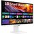 Монитор LG 31.5" UltraFine 32U830SA-W белый IPS LED 5ms 16:9 HDMI M / M матовая HAS Piv 1200:1 400cd 178гр / 178гр 3840x2160 60Hz 4K USB 7.7кг