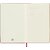 Блокнот Moleskine CLASSIC QP062R Large 130х210мм 240стр. нелинованный твердая обложка фиксирующая резинка красный