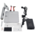 Платформа моноблока Prittec X27-Prittec H610 MB / WiFi+Bt / 5M pop-up Cam / HDMI+DP / USB 3+Type C+SD / White Intel 9560 WiFi+Bt