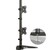 ONKRON D208FS Кронштейн для 2-х мониторов 13-32" макс. 100*100,  подставка,  наклон 45? макс.,  поворот 180?,  нагрузка 2x8кг,  вертикальное размещение