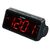 Радиобудильник Hyundai H-RCL140 черный LED подсв:красная часы:цифровые AM / FM