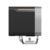Кулер для процессора Ocypus Delta A62 EX BK Digital,  2x120mm ARGB FAN,  Top Display Panel,  6 HEAT PIPES,  4-PIN PWM,  600-1800 RPM,  31DBA,  HYDRO BEARING,  LGA115X / 1200 / 1700 / 18XX,  AM4 / AM5