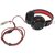 Наушники с микрофоном Oklick HS-G300 черный / красный 2.5м мониторы оголовье  (AH-V1)