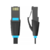 Патч-корд Vention прямой UTP cat.6,  RJ45 - 2м. плоский Черный