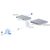 Ubiquiti UniFi Device Bridge Радиоустройство 5 ГГц,  802.11a / n / ac,  MIMO 2х2,  1х 1G RJ45  (с раздачей PoE)