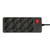 Сетевой фильтр Buro 800SH-3-B 3м  (8 розеток) черный  (коробка)