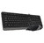 Клавиатура + мышь A4 FStyler F1010 клав:черный / серый мышь:черный / серый USB