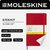 Блокнот Moleskine CLASSIC SOFT QP617F2 130х210мм 192стр. клетка мягкая обложка фиксирующая резинка красный