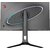 Монитор Bloody 27" MN272Q темно-серый IPS LED 2ms 16:9 HDMI M / M матовая HAS Piv 400cd 178гр / 178гр 2560x1440 240Hz G-Sync FreeSync DP 2K 6.55кг