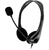 Наушники с микрофоном Оклик HS-M300 черный / серый 1.8м накладные оголовье  (1876323)