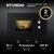Микроволновая печь Hyundai HBW 2030S BG 20л. 800Вт черный  (встраиваемая)