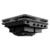 Cooler  ID-COOLING IS-55 BLACK LGA1700 / 1200 / 115X / AM5 / AM4 низкопрофильный высота 55mm  (27шт / кор,  TDP 125W,  PWM,  5 тепл.трубок + медная база,  FAN 120mm,  черный