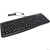 Logitech K120  (USB,  waterproof,  low profile)