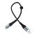 HOCO HC-10543 X38 /  USB кабель Micro /  1m /  2.4A /  Нейлон /  Black