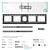 Кронштейн ONKRON /  40-80" макс. 800*600,  наклон 0?,  поворот 0?,  от стены 35мм,  вес до 75кг,  черный