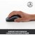 Logitech Wireless Combo MK270,  беспров.,  черный  (USB)