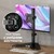 ONKRON D101FS BLACK Кронштейн для монитора 10-32" макс. 100*100,  настольная подставка,  наклон -85?+45? поворот 360?,  вылет от основание 0-113мм,  макс.перемещение по вертикали 200-380мм,  нагрузка 10кг,  портрет / альбом ориентиция