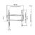 Ultramounts UM 812F Кронштейн для телевизора 32"-55" макс.35кг настенный фиксированный черный