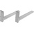 Кронштейн Holder MWS-2005 металлик для СВЧ  (до 40kg)