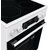 Плита Электрическая Gorenje GEC5C42WG белый стеклокерамика  (без крышки)