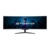 Монитор Acer Predator 49'' X49Xbmipphuzx 1800R,  32:9,  QD-OLED,  DQHD,  0, 03ms,  250cd,  240Hz,  HDMI,  2xDP,  USB,  USB-C,  SPK,  HAS