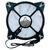 Вентилятор ALSEYE FB120-B Fan Dimensions: 120*120*25 Fan flade: 9pcs，white Voltage: DC 12V Current: 0.27A Power: 3.24W Fan speed: 1000RPM±10% Air Flow:32.05CFM Air Pressure: 0.98mmH2O Noise Level: 22.5dBA Connector: Molex 4PIN Bearing Type: Hydraulic Accessories: Screw x 4 Retail