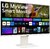 Монитор LG 31.5" 32SR85U-W белый IPS LED 16:9 HDMI M / M Cam матовая HAS 400cd 178гр / 178гр 3840x2160 60Hz UHD USB 7.7кг