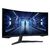 Монитор 34" SAMSUNG C34G55TWWI Odyssey G5 Black  (VA,  3440x1440,  HDMI+DP,  4 ms,  178° / 178°,  250 cd / m,  2500:1,  165Hz,  Curved)