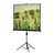 Экран на штативе Master View 4:3  (165x220),  рабочая область  (159x214),  MW FiberGlass