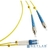 Hyperline FC-D2-9-FC / UR-LC / UR-H-5M-LSZH-YL  (FC-9-FC-LC-UPC-5M) Патч-корд волоконно-оптический  (шнур) SM 9 / 125  (OS2),  FC / UPC-LC / UPC,  duplex,  LSZH,  5 м