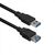 Кабель ACD-U3AAF-30L |ACD-U3AAF-30L| USB 3.0,  A male - A feмale,  ТТХ: |ACD-U3AAF-30L|  (7 / 0.12BC+HDPE)*1P+| (7 / 0.12BC+HDPE)*2C+7 / 0.12BC+AL|*2P +7 / 0.16BC*2C+AL+7 / 0.12BC+B (80 / 0.12AL)PVC5.5,  Черный,  3м  (742156)