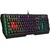 Клавиатура A4Tech Bloody B140N черный USB Multimedia for gamer LED  (подставка для запястий)  (B140N)