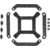 Кулер для процессора /  CPU Cooler PCCooler RT500 BK  (240W,  4-pin PWM,  LED temp.,  152mm,  Al / Cu,  5x6mm,  1x120mm,  73.32CFM,  34.9dBA,  2200RPM,  S: 1851 / 1700 / 1200 / 115X,  AM5 / AM4,  black)