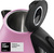 Чайник электрический Kitfort КТ-642-1 1.7л. 2200Вт розовый / черный  (корпус: нержавеющая сталь)