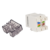 Модуль Модуль Keystone,  RJ45,  неэкранированный,  кат.6,  со встроенной шторкой,  180 градусов,  белый