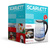 Чайник электрический Scarlett SC-EK27G35 1.8л. 1800Вт сталь / черный  (корпус: стекло)