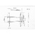 Ultramounts UM 812F Кронштейн для телевизора 32"-55" макс.35кг настенный фиксированный черный