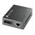 TP-Link MC200CM 1000Mbps RJ45 to 1000Mbps multi-mode SC fiber Converter,  Full-duplex, up to 550m,  switching power adapter,  chassis mountable