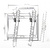 Кронштейн для телевизора Ultramounts UM 831T черный 23"-42" макс.35кг настенный наклон
