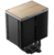 Кулер для процессора DEEPCOOL AK500 G2 LGA1851 / 1700 / 1200 / 115X / AM5 / AM4  (9шт / кор,  TDP 240W,  PWM,  Fan 120mm,  5 тепл. трубок,  Copper Base,  Wood-grain top cover,  черный) RET  (R-AK500G2-BKNNMN-GJD)
