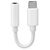 Переходник Buro BHP TPC-JCK USB Type-C  (m) Jack 3.5mm  (f) белый