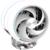 Кулер для процессора ZALMAN ZET5 WHITE,  5 HEAT PIPES,  4-PIN PWM,  600-2000 RPM,  30.4 DBA MAX,  HYDRO BEARING,  FULL SOCKET SUPPORT