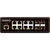 OSNOVO Промышленный гигабитный L2+ коммутатор на 12 портов ,  8*10 / 100 / 1000Base-T,  4*SFP 1000Base-X,  БП опционально