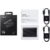 Твердотельный диск 1TB Samsung Т9 Portable MU-PG1T0B / WW,  V-NAND,  USB 3.2 Gen 2х2 Type-C  [R / W - 2000 / 2000 MB / s] Black