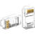 Коннектор Vention RJ45  (8p8c),  cat. 5,  под витую пару  (10шт.)