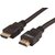 Кабель аудио-видео LAZSO WH-111 HDMI  (m) / HDMI  (m) 1м. Позолоченные контакты черный  (WH-111 (1M))