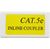 ITK CS70-1C5EU Проходной адаптер кат.5E UTP,  тип RJ45-RJ45  (8P8C),  белый