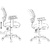 Кресло Бюрократ Ch-797AXSN 26-25,  Спинка черная сетка,  сиденье цвет серый,  Т-образные подлокотники